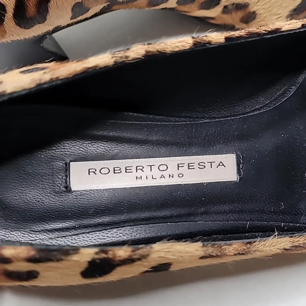 Roberto festa Milano Walmy pony hair pumps